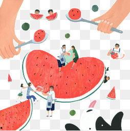 创意吃瓜照片大全,吃瓜照片大全带你领略视觉盛宴